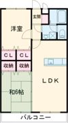 コスモパートⅡの間取り画像