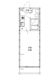 リバーノース大町西の間取り画像