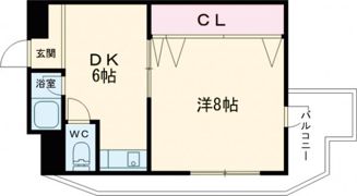 フォーレスト中百舌鳥の間取り画像