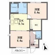 ストロベリーフィールズ?Aの間取り画像