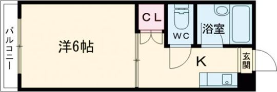 ロータリーマンション出口の間取り画像
