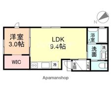 chatonⅢの間取り画像