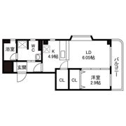 ミカドハイツの間取り画像