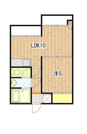 日焼ビルの間取り画像