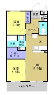 maison de tetoⅡの間取り画像