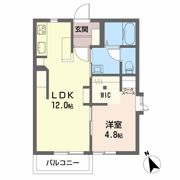 メゾンファミール Aの間取り画像