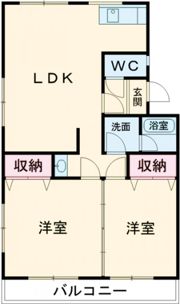 ロイヤルコーポの間取り画像