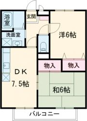 ニューソシア B棟の間取り画像