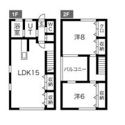 メゾン・ド・グランパ B棟の間取り画像