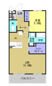 maison de tetoⅡの間取り画像