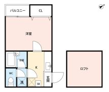 コンフォートベネフィス大橋南Ⅰの間取り画像