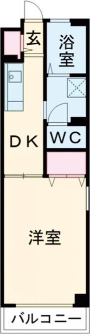 Avenue Colline(アベニューコリン)の間取り画像