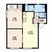 パークハイム Aの間取り画像