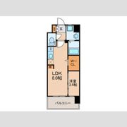 ギャラクシー二日市の間取り画像