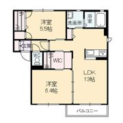 パールハイツEの間取り画像