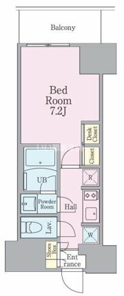 リビオメゾン南砂町の間取り画像