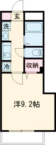 アンプルール フェール 刈谷市駅の間取り画像