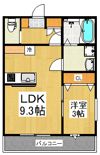 キャメル所沢緑町の間取り画像