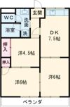 レジデンス城西の間取り画像