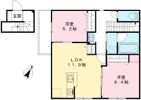 ソレイユ光の間取り画像