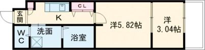 シーエムアンイーストの間取り画像