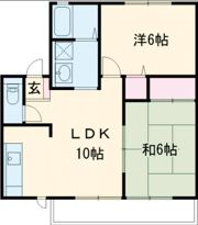 クレールタウンC棟の間取り画像