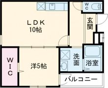フジパレス庄内西町Ⅱ番館の間取り画像