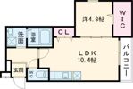 フジパレス庄内西町Ⅱ番館の間取り画像