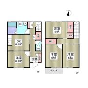 グランカーサA棟の間取り画像