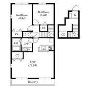 ピーヌスⅠの間取り画像