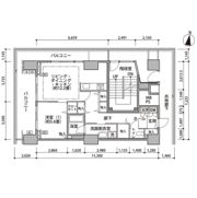 東雲キャナルコートCODAN16号棟の間取り画像