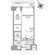 コンフォリア・リヴ平井MUTIOの間取り画像