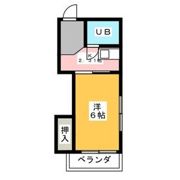 ハイツリトル松下の間取り画像