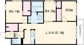 ZABO HILLS MISONOの間取り画像