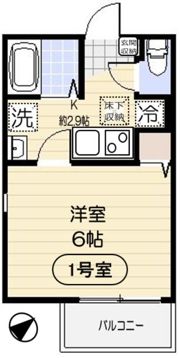 サウステラス蕨の間取り画像