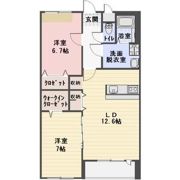 シエスタ神明Ⅱの間取り画像