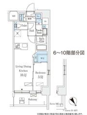 エル・セレーノ横浜の間取り画像