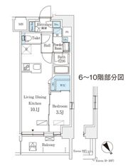 エル・セレーノ横浜の間取り画像