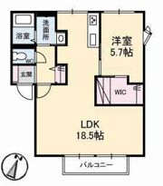 ハイマットメゾン B棟の間取り画像