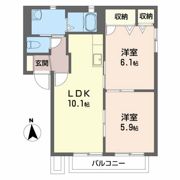 バリュージュ萌芽 C棟の間取り画像