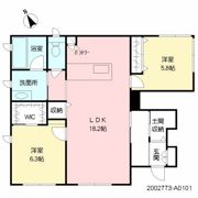 ShaMaison華里 C棟の間取り画像