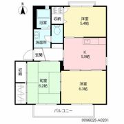 バリュージュ大我 A棟の間取り画像