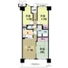 グレ-シィ須磨アルテピアⅢ番街1期棟の間取り画像