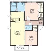 スイートAの間取り画像