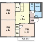 エスポワールの間取り画像