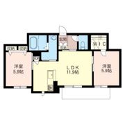 シャーメゾン ガーデンの間取り画像