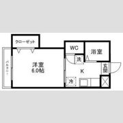 ピースフル一番町駅南(家具家電付)の間取り画像