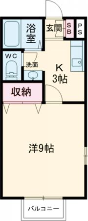 ヴィラすみれ野の間取り画像