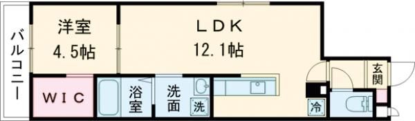 ブリーゼ千歳本町の間取り画像