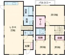 林貸家の間取り画像